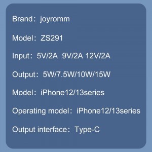 Joyroom autós tartó Qi vezeték nélküli indukciós töltéssel 15 W (MagSafe kompatibilis) szellőzőrácshoz ezüst (JR-ZS291)-17