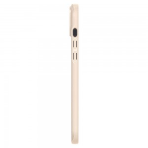 iPhone 14 Spigen Thin Fit ultravékony tok homokszínű (ACS04793)