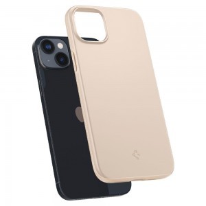 iPhone 14 Plus Spigen Thin Fit ultravékony tok homokszínű (ACS04778)