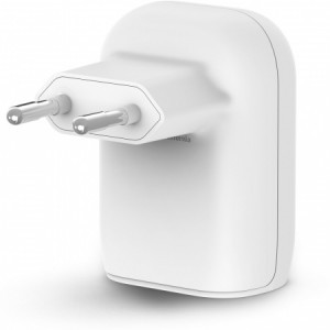 Belkin Boost Charge 32W dupla hálózati töltő adapter (20W USB-C PD + 12W USB-A) (WCB008vfWH) fehér-1