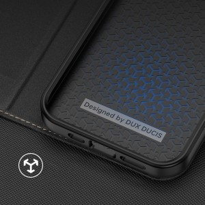 iPhone 14 Pro Dux Ducis Skin X2 mágneses fliptok fekete