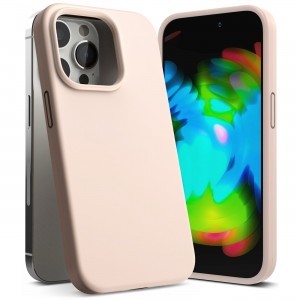 iPhone 14 Pro Ringke szilikon tok rózsaszín