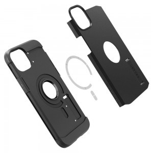 iPhone 14 Plus Spigen Tough Armor tok MagSafe kompatibilis fekete (ACS04915)