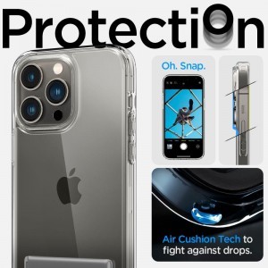 iPhone 14 Pro Max Spigen Ultra Hybrid ''S'' tok Crystal Clear (ACS04829)