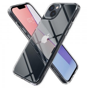iPhone 14 Plus Spigen Quartz Hybrid Crystal Clear tok (ACS04906)