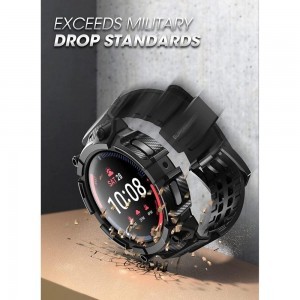 Samsung Galaxy Watch 5 Pro Supcase Unicorn Beetle Pro (45MM) szíj és tok fekete
