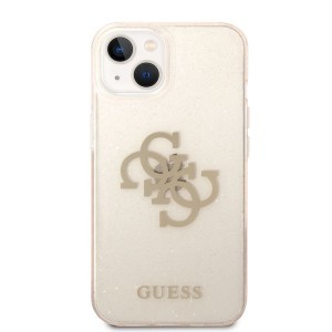 iPhone 14 Plus Guess Big 4G Glitter tok arany (GUHCP14MPCUGL4GGO)