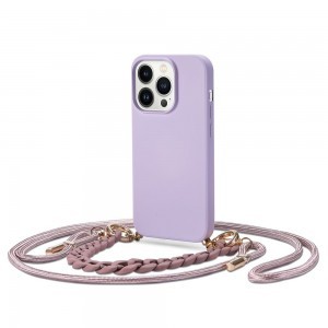 iPhone 14 Pro Tech-Protect Icon Chain tok lila