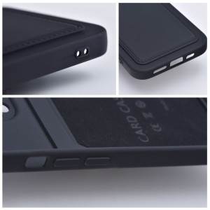 iPhone 13 Pro Forcell Card tok kártya tárolóval fekete