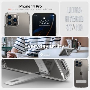 iPhone 14 Pro Spigen Ultra Hybrid ''S'' Crystal Clear tok (ACS04973)