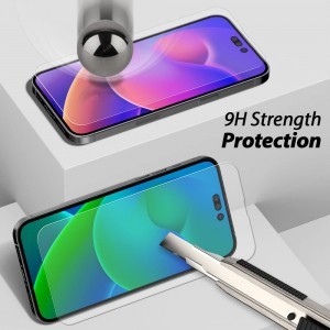 iPhone 14 Whitestone EZ Glass 3db kijelzővédő üvegfólia