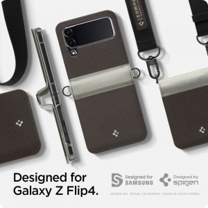 Samsung Galaxy Z FLip 4 Spigen Compoty tok Tan (ACS05176)