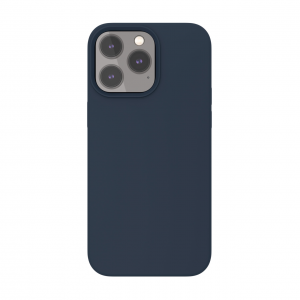 iPhone 14 Pro Max Next One MagSafe-kompatibilis szilikontok királykék (IPH-14PROMAX-MAGSAFE-BLUE)