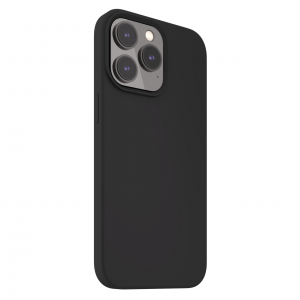 iPhone 14 Pro Max Next One MagSafe-kompatibilis szilikontok fekete (IPH-14PROMAX-MAGCASE-BLACK)