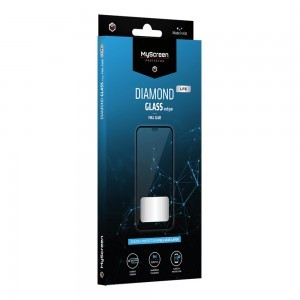 iPhone 14 Pro Max/15 Plus MyScreen Diamond Lite Edge 5D kijelzővédő üvegfólia fekete