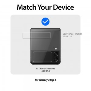 Samsung Galaxy Z Flip 4 Whitestone EZ Glass kijelzővédő üvegfólia 2db