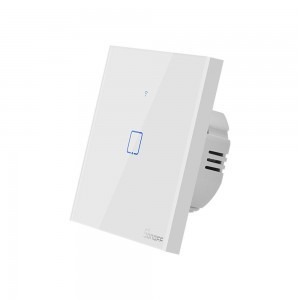 Sonoff érintős villanykapcsoló WiFi + RF 433 T1 EU TX (1 csatornás) (IM190314012)
