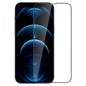 iPhone 14 Plus Nillkin 2in1 HD kijelzővédő üvegfólia szett fekete