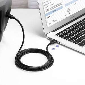 Ugreen US135 USB Type B nyomtatókábel - USB 2.0 480 Mbps 2m fekete-6