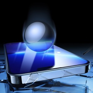 iPhone 14 Pro Max/15 Plus Joyroom Knight 2,5D KIjelzővédő üvegfólia