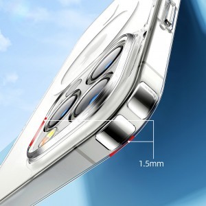 iPhone 14 Plus Joyroom 14D mágneses TPU tok átlátszó MagSafe kompatibilis (JR-14D7)