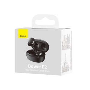 Baseus TES Bowie E2 bluetooth fülhallgató fekete