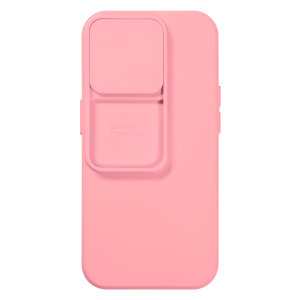 iPhone 14 Pro Camshield Soft tok világos rózsaszín Alphajack