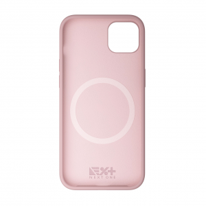 iPhone 14 Plus Next One MagSafe-kompatibilis szilikontok balett rózsaszín