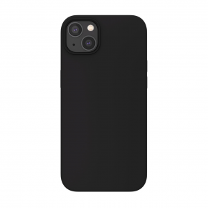iPhone 14 Plus Next One MagSafe-kompatibilis szilikontok fekete