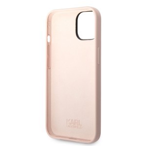 iPhone 14 Plus Karl Lagerfeld Choupette szilikon tok rózsaszín (KLHCP14MSLCTPI)