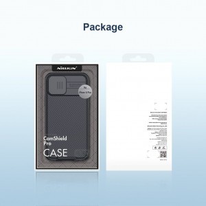 iPhone 14 Plus Nillkin CamShield Pro Magsafe kompatibilis tok fekete