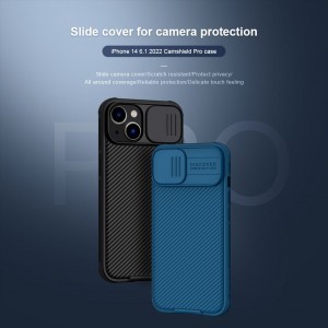 iPhone 14 Nillkin CamShield Pro tok kék