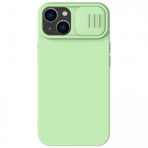iPhone 14 Plus Nillkin CamShield Silky szilikon tok zöld