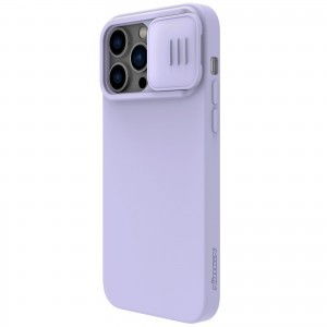 iPhone 14 Pro Nillkin CamShield Silky szilikon tok lila