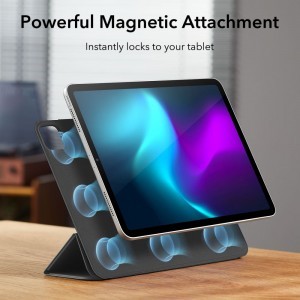 iPad Pro 12.9 2020/2021/2022 ESR Rebound Magnetic tok fekete
