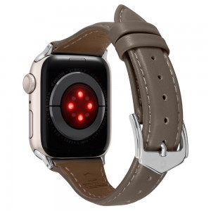Apple Watch 4/5/6/7/8/SE (40/41 mm) Spigen Cyrill Kajuk óraszíj khaki szín