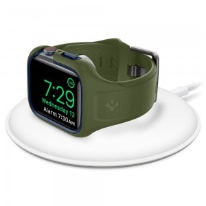 Apple Watch 7/8 (45 mm) Spigen Liquid Air ”Pro” óraszíj zöld (ACS04408)