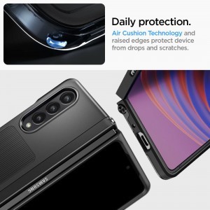 Samsung Galaxy Z Fold 4 Spigen Neo Hybrid S tok fekete (ACS05106) (S Pent nem tartalmaz)