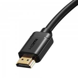 Baseus HDMI 2.0 kábel 4K 60Hz 3D HDR 18 Gbps 1m fekete (CAKGQ-A01)
