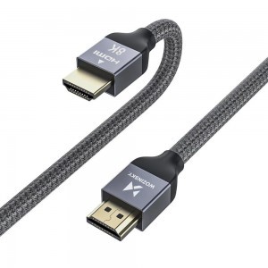 Wozinsky HDMI kábel 2.1 8K 60Hz 48 Gbps / 4K 120Hz / 2K 144Hz 3m szürke (WHDMI-30)