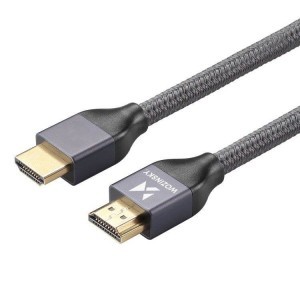 Wozinsky HDMI kábel 2.1 8K 60Hz 48 Gbps / 4K 120Hz / 2K 144Hz 2m szürke (WHDMI-20)