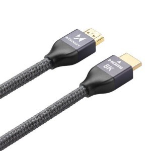 Wozinsky HDMI kábel 2.1 8K 60Hz 48 Gbps / 4K 120Hz / 2K 144Hz 2m szürke (WHDMI-20)