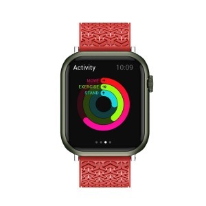 Apple Watch 4/5/6/7/8/SE (38/40/41mm) Strap Y óraszíj piros
