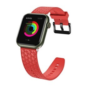Apple Watch 4/5/6/7/8/SE (38/40/41mm) Strap Y óraszíj piros