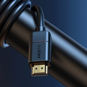 Baseus High Definition Series HDMI 2.0 kábel 4K60Hz 0.75m fekete (WKGQ030101)