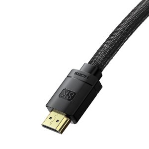 Baseus High Definition Series HDMI 2.1 kábel 8K60Hz 1.5m fekete (WKGQ040101)-14