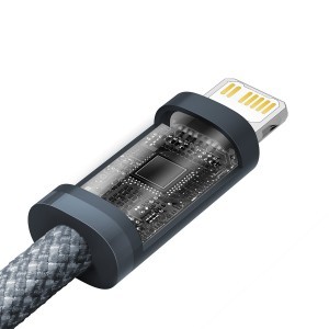 Baseus Dynamic USB Type C - Lightning kábel 2m, Power Delivery 20W szürke (CALD000116)