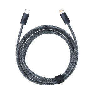 Baseus Dynamic USB Type C - Lightning kábel 2m, Power Delivery 20W szürke (CALD000116)