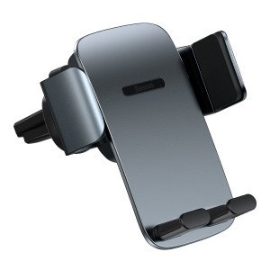 Baseus gravitációs autós telefontartó szellőzőrácshoz szürke (SUYK010114)