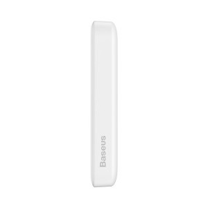 Baseus Magnetic Mini gyorstöltős power bank 10000mAh 20W + Type-C - Type-C kábel 60W (20V / 3A) 0.5m fehér (PPCX030002)-11